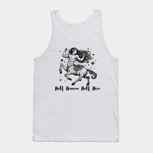 Half human half hero Tank Top